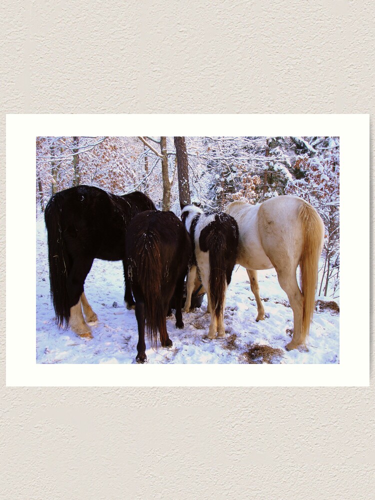 Alternate view of Tail End Art Print