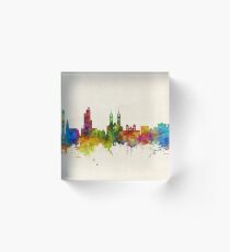 Winterthur Switzerland Skyline Acrylic Block