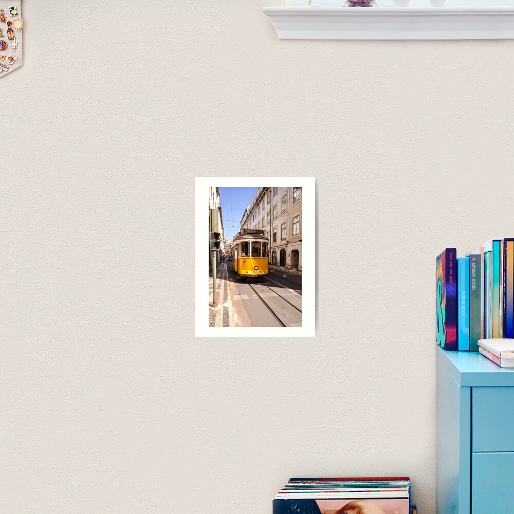 Lisbon tram Art Print