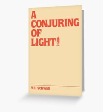 A Conjuring of Light: Typography Greeting Card