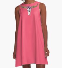 SKULL ART A-Line Dress
