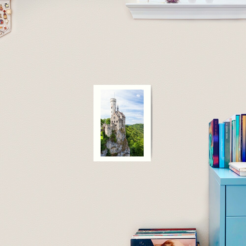 Lichtenstein castle in Germany Art Print