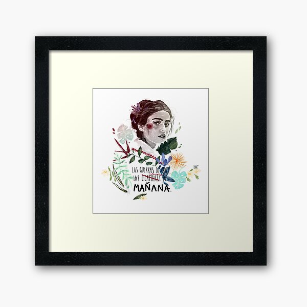 LILI by elenagarnu Framed Art Print