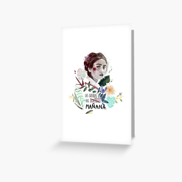 LILI by elenagarnu Greeting Card