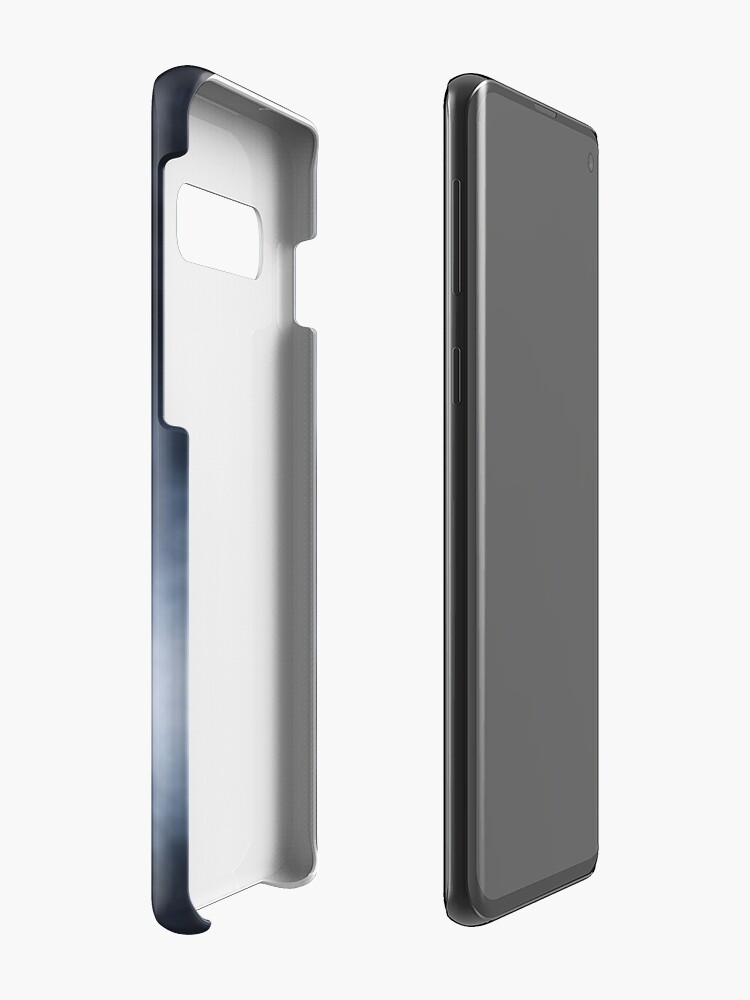 Alternate view of Partial solar eclipse through clouds Case & Skin for Samsung Galaxy