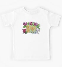 THE PRESENT (SPRING FLOWERS) Kids Tee