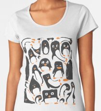 Penguin Party Women's Premium T-Shirt