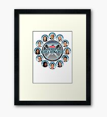 BBC Agents Of Science Framed Print