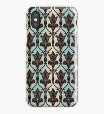 221B Baker St Wallpaper iPhone Case