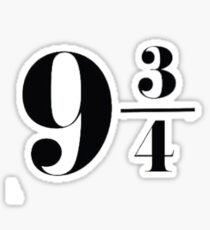 Platform 9 And 3 Quarters Sticker