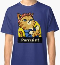 Purrsist! (version 3) Classic T-Shirt