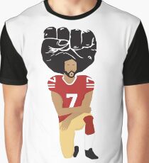 Colin Kaepernick Kneeling - I'm With Kap Graphic T-Shirt