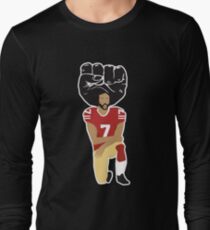 Colin Kaepernick Kneeling - I'm With Kap Long Sleeve T-Shirt