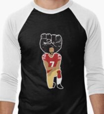 Colin Kaepernick Kneeling - I'm With Kap Men's Baseball ¾ T-Shirt
