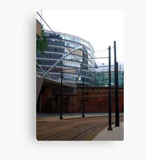 Tram lines Canvas Print