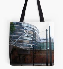 Tram lines Tote Bag