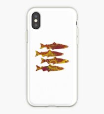 Salmon Rally iPhone Case