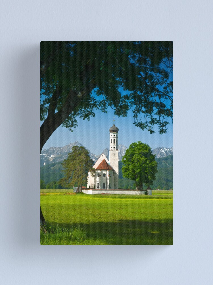 Alternate view of Kolomanskirche (Alan Copson © 2008) Canvas Print