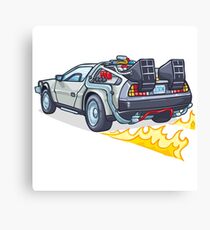 D.M.C OUTATIME Canvas Print