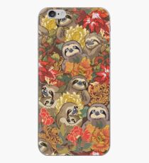 Because Sloths Autumn iPhone Case
