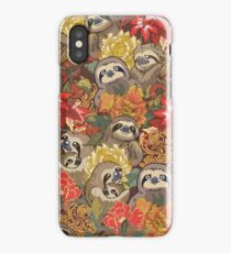 Because Sloths Autumn iPhone XS Case