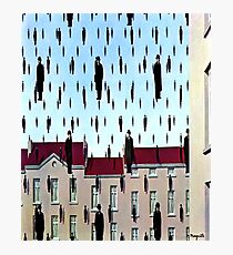 Golconda by René Magritte Photographic Print