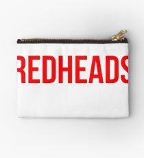 I Prefer Redheads - Ginger Redhead Studio Pouch