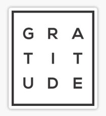 Gratitude Sticker