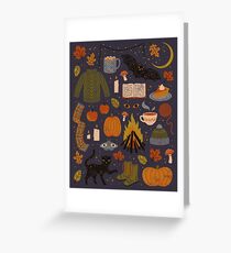 Autumn Nights Greeting Card