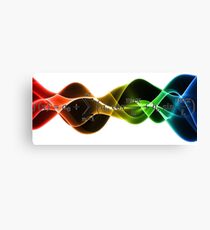 Signal processing Canvas Print