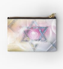 STAR OF DAVID-2- bless and protect- Art + Products Design Studio Pouch