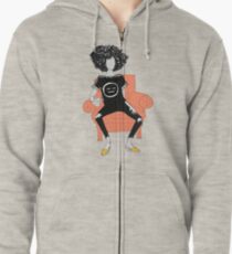 She Sits & She Sips. Zipped Hoodie