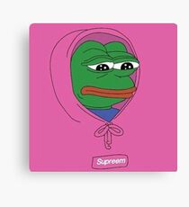 pepe supreem Canvas Print