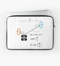 Newton's 1st Law of Motion with POrtals Laptop Sleeve