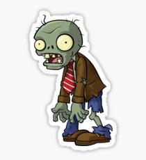Regular Zombie from Plants vs Zombies Sticker