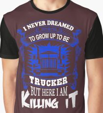 Trucker Shirt, Funny Truck Driver T-Shirt Graphic T-Shirt