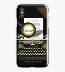 Agatha Christie Knows Whodunnit! iPhone Case