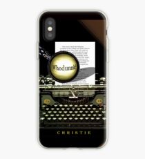 Agatha Christie Knows Whodunnit! iPhone Case