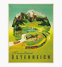 Vintage poster - Austria Photographic Print