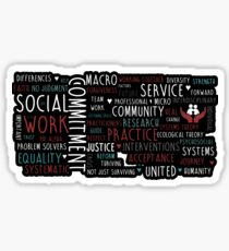 Social Work Sticker
