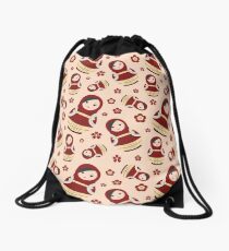 Momo Yaoyorozu Matryoshka Doll Pattern Drawstring Bag