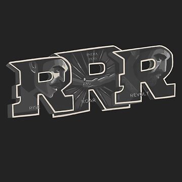Rrr Movie Logo Hoodie Fully Filmy - Resttee