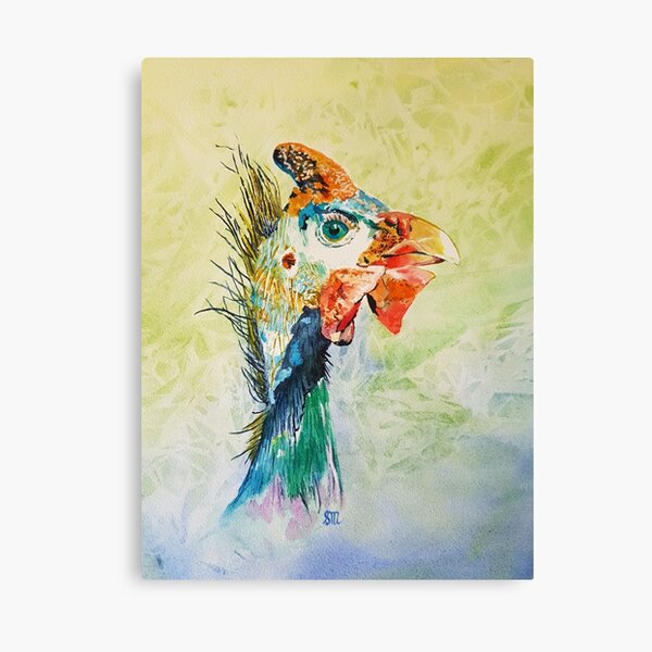 Steve Guinea Fowl Canvas Print
