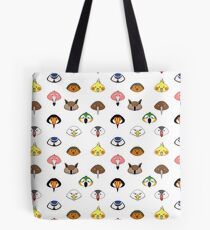LOVE BIRDS pattern Tote Bag