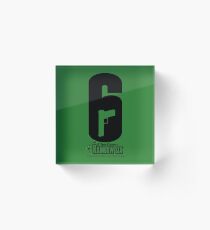 Siege R6S T-Shirts Acrylic Block