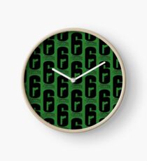 Siege R6S T-Shirts Clock