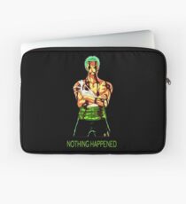 nothing happened Laptop Sleeve