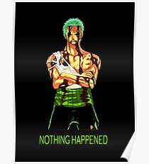 nothing happened Poster