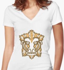 Survivor Camp 2017 Thyatira Women's Fitted V-Neck T-Shirt