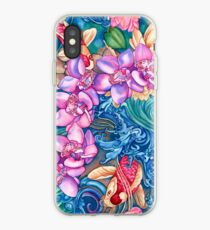 Orchid Splash iPhone Case